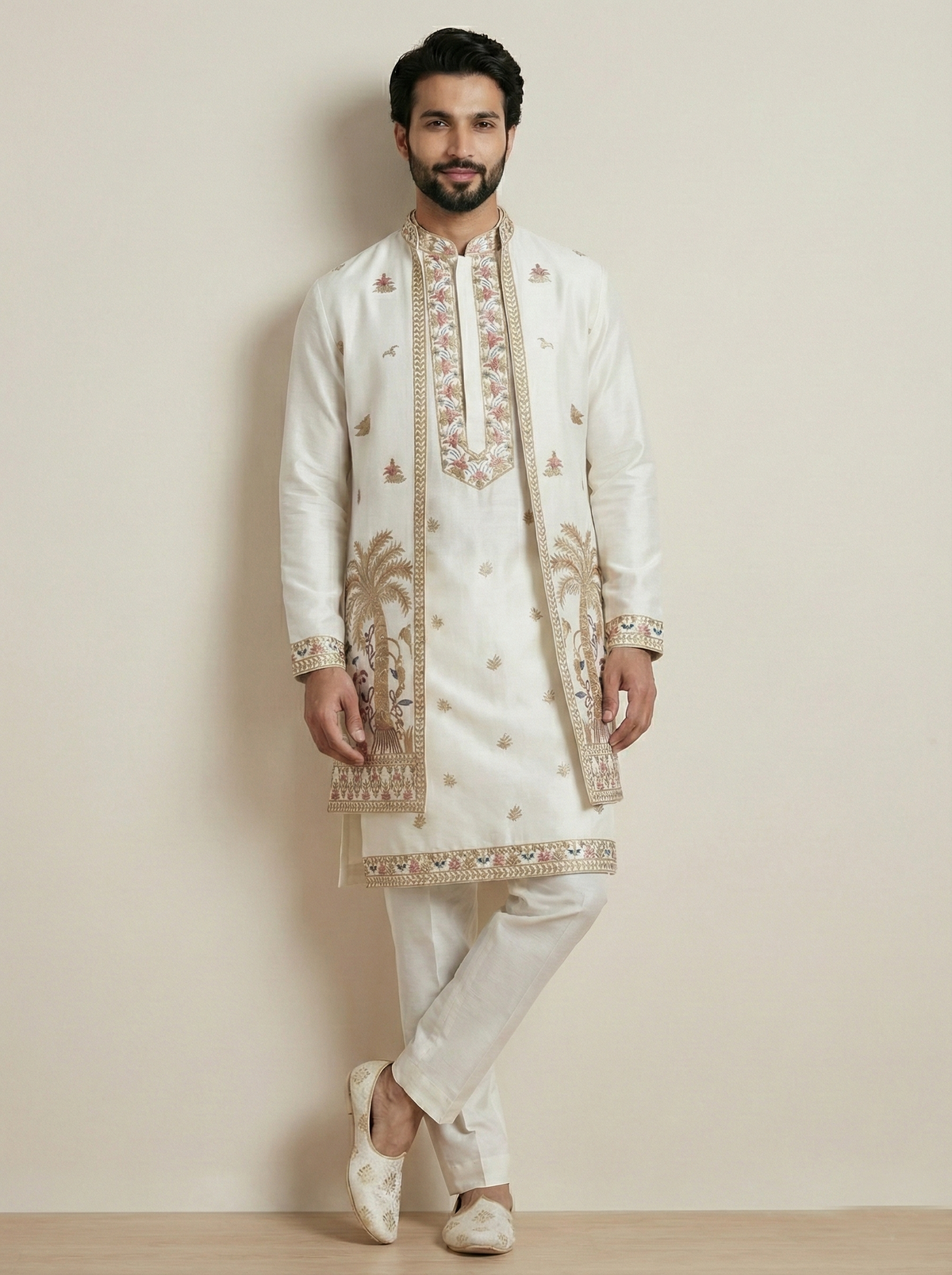 Off White Heritage Inspired Wedding Wear