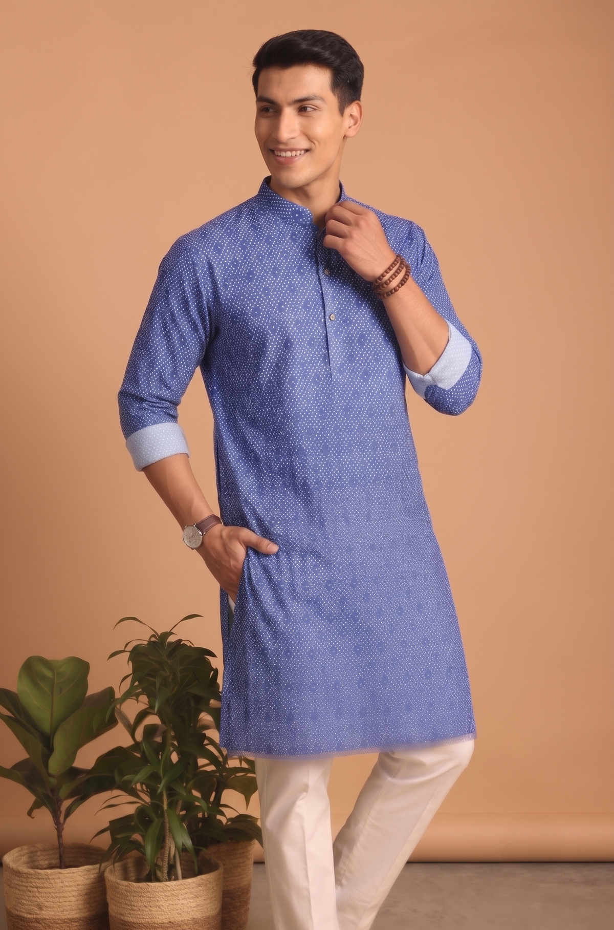 Classic Printed Cotton Ethnic Set