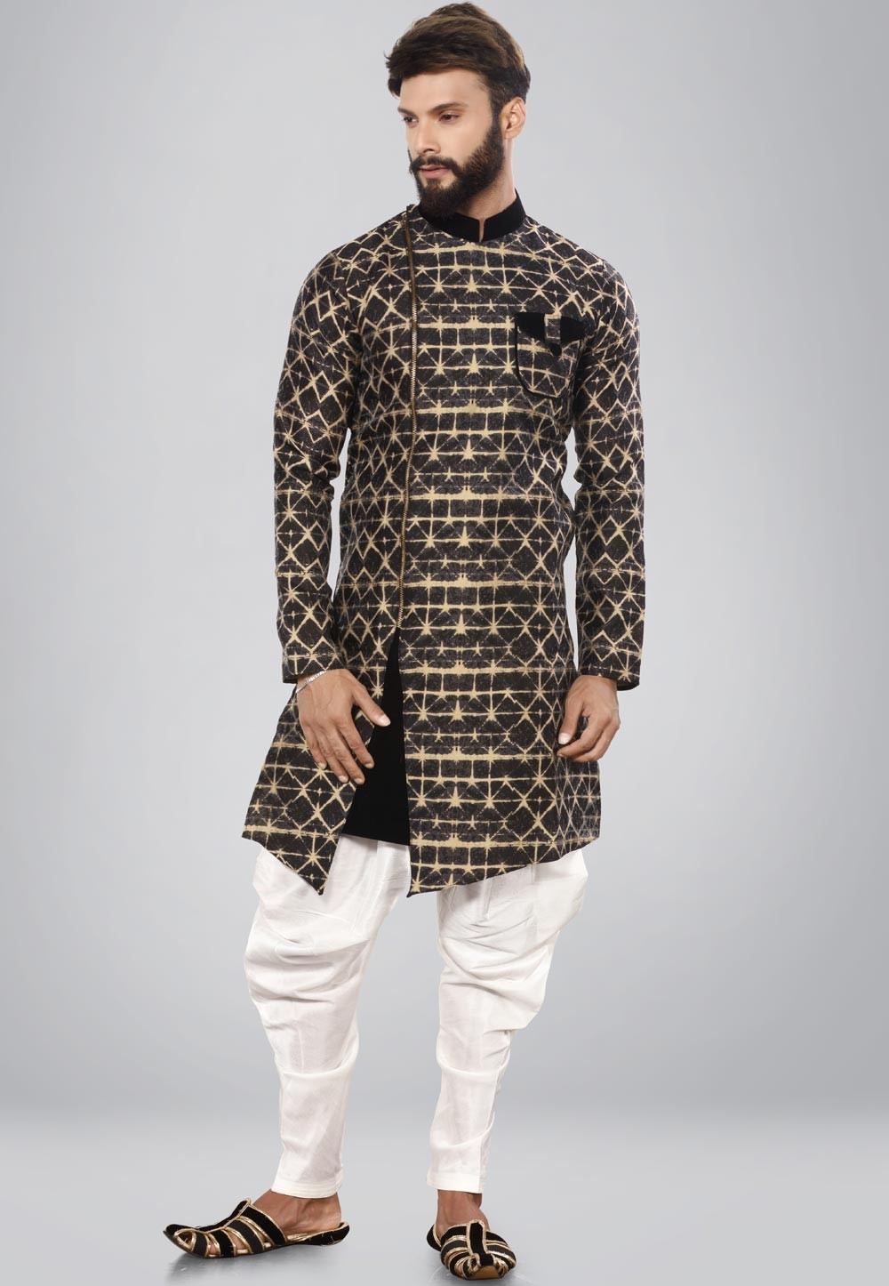 indo western kurti man