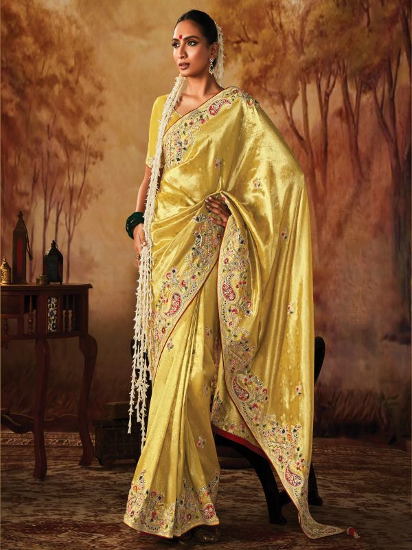 Sarees Online USA | Buy Indian Saris | Latest Saree Designs USA: Zari Work