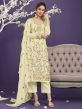 Yellow Colour Designer Salwar Suit in Zari,Thread,Sequin Work.