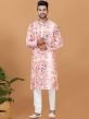 Multicolor Festive Kurta Pajama With Digital Prints