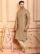 Mehendi Green Colour Jacquard Fabric Designer Kurta Pajama.