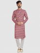 Multi Colour Printed Kurta Pajama in Cotton Fabric.