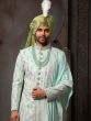 Blue Groom Sherwani With Thread Work