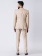 Light Beige Designer Suit For Mens