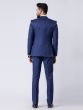 Navy Blue Mens Suit In Imported Fabric