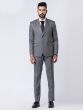 Grey Imported Fabric Designed Mens Suit