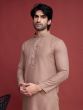 Brown Menswear Readymade Kurta Pyjama