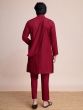 Red Menswear Readymade Kurta Pyjama