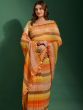 Muticolor Party Wear Saree In Chiffon