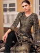 Black Digital Printed Salwar Suit With Dupatta