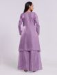 Lilac Organza Readymade Womens Dress