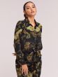 Black Floral Printed Women Co-Ord Set