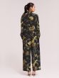 Black Floral Printed Women Co-Ord Set