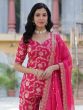 Pink Festive Salwar Kameez With Dupatta