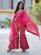 Pink Festive Salwar Kameez With Dupatta