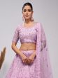 Light Purple Stone Augmented Lehenga Choli