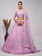 Light Purple Stone Augmented Lehenga Choli