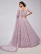 Lilac Stone Embellished Bridesmaid Lehenga Choli