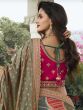 Multicolor Wedding Lehenga Choli Zari Embroidery