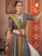 Multicolor Navratri Lehenga Choli In Resham Embroidery