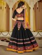 Black Mirror Work Lehenga Choli For Navratri