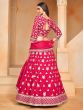 Red Sequins Embellished Festive Lehenga Choli