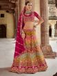 Multicolor Bridal Lehenga Choli In Heavy Embroidery