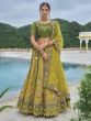 Green Bridesmaid Lehenga Set In Heavy Embroidery