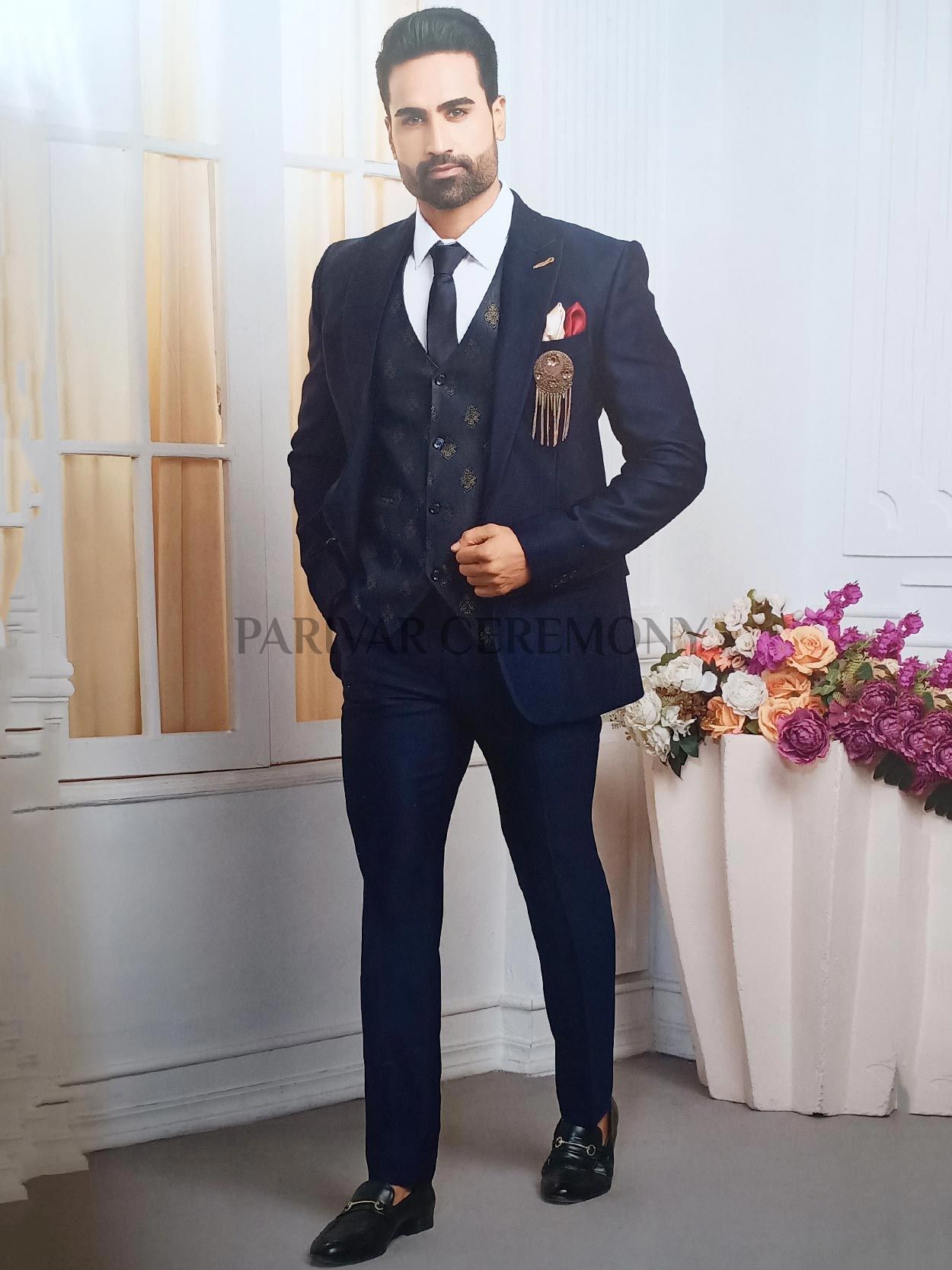 Designerdarji Indian Designer Party Wear Suit Mens Wedding Wear Dress  Indowestern Coat/blazer Suits Plus Size Available - Etsy