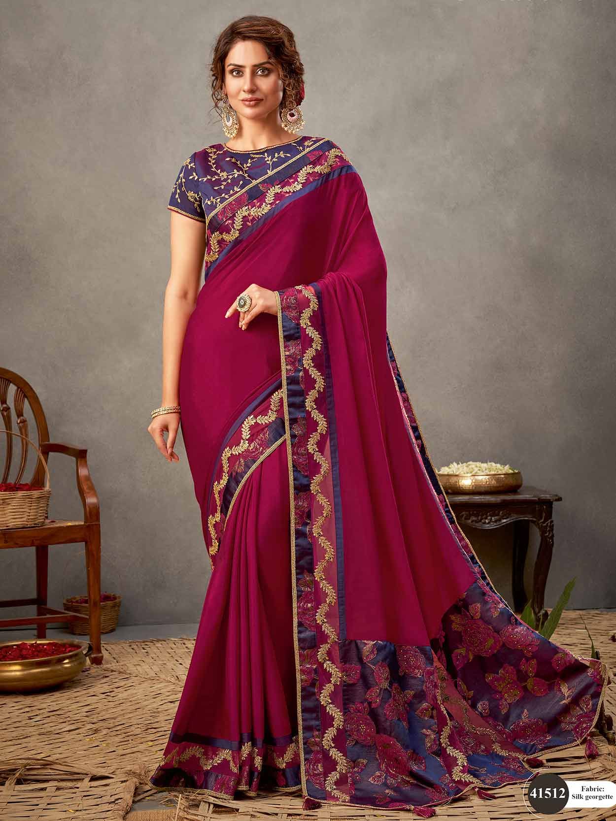 Party-Perfect Sarees in 2023: Embrace the Top Trends and Elevate Your Style, by Angela Merkela