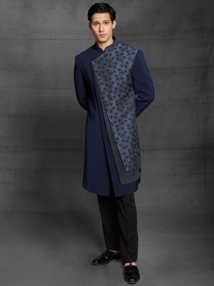 latest designe mens indowestern, indo western dresses for wedding male