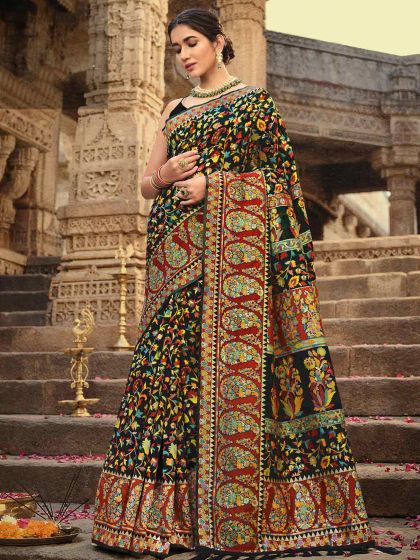 Summer Gray And Black Net Sarees For Ladies, Embroidery Work, Plain  Pattern, Trusted Quality, Precisely Design, Appealing Look, Soft Texture,  Skin Friendly, Comfortable To Wear, Size : 6.3 Meter at Best Price