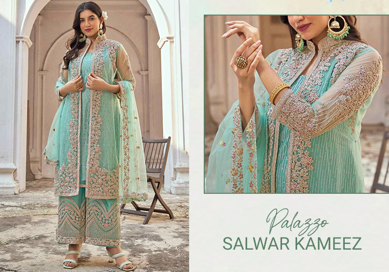 Designer Salwar kameez | Designer Punjab Suits | Pakistani Salwar Kameez |  Pallazo pants pattern, Trouser design, Churidar designs
